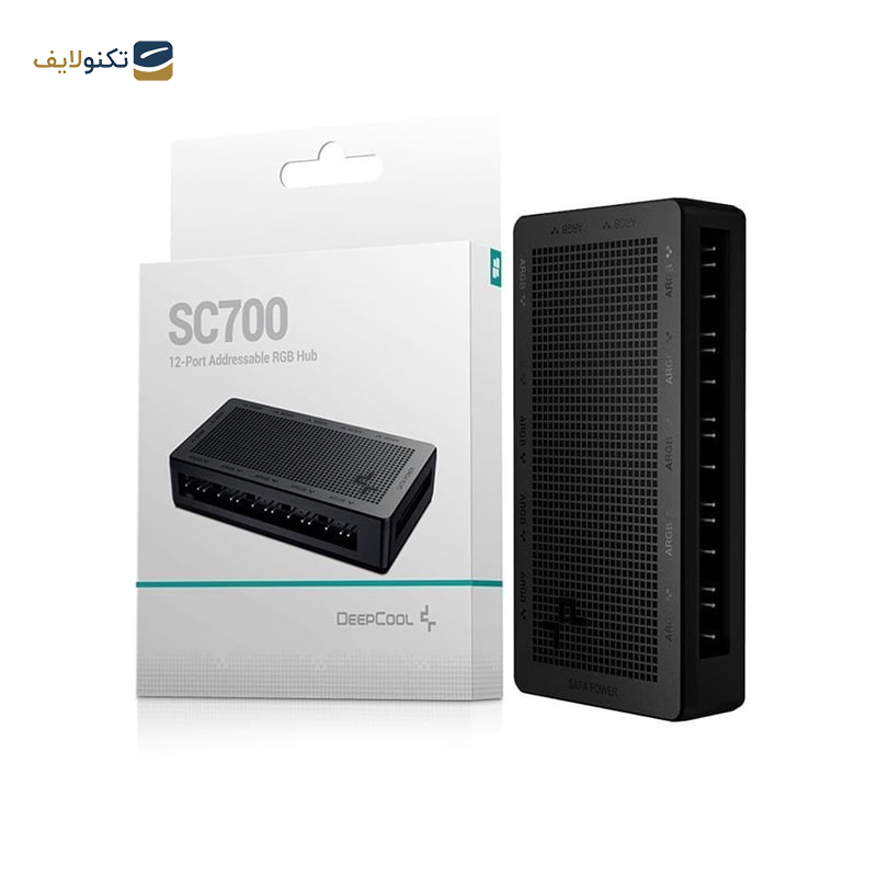 هاب فن 12 پورت دیپ کول مدل SC700 هاب فن 12 پورت دیپ کول مدل SC700