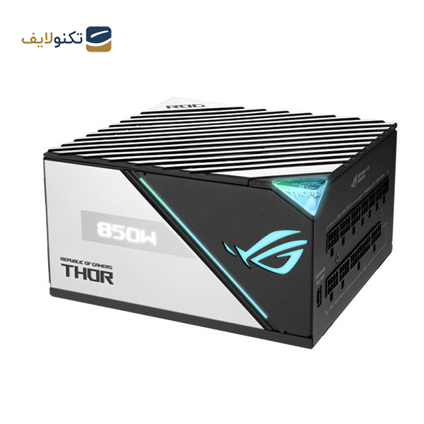 منبع تغذیه کامپیوتر ایسوس مدل ROG THOR 850W Platinum II منبع تغذیه کامپیوتر ایسوس مدل ROG THOR 850W Platinum II