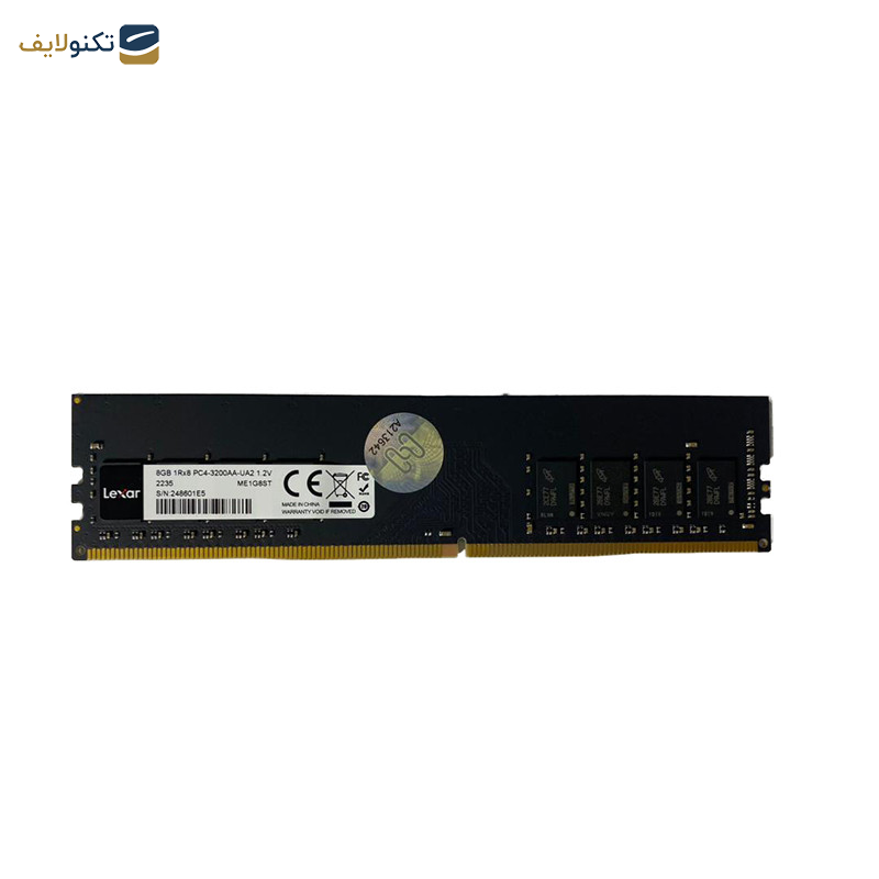 رم دسکتاپ DDR4 تک کاناله 3200 مگاهرتز CL19 لکسار مدل LD4AU008G ظرفیت 8 گیگابایت رم دسکتاپ DDR4 تک کاناله 3200 مگاهرتز CL19 لکسار مدل LD4AU008G ظرفیت 8 گیگابایت
