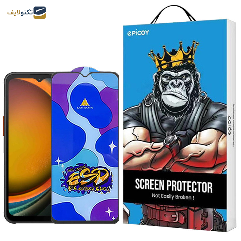 محافظ صفحه نمایش اپیکوی مدل Star ESD مناسب برای گوشی موبایل سامسونگ Galaxy A14 4G/5G /Xcover7 محافظ صفحه نمایش اپیکوی مدل Star ESD مناسب برای گوشی موبایل سامسونگ Galaxy A14 4G/5G /Xcover7