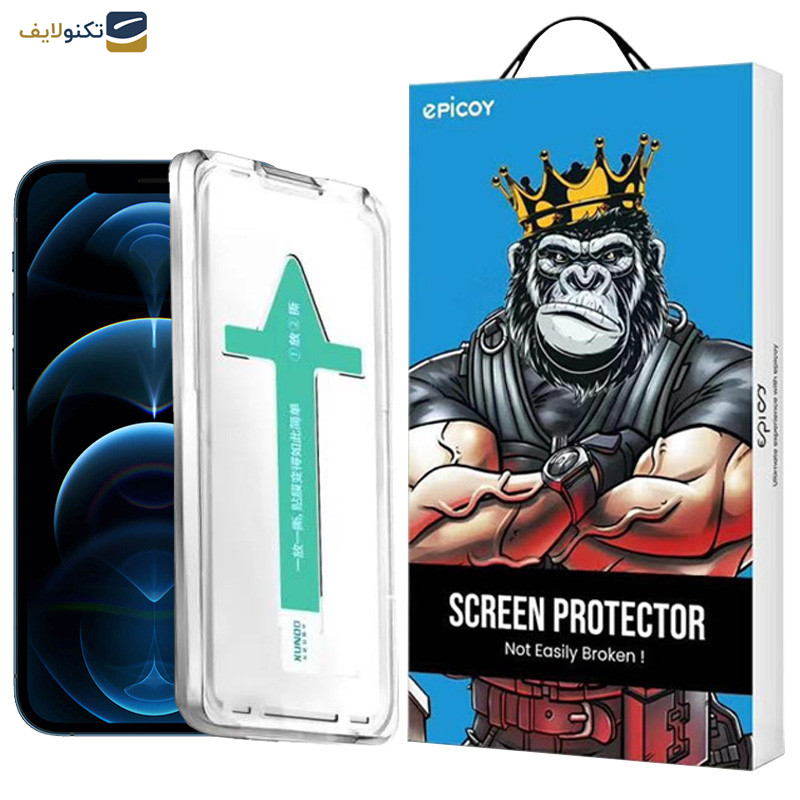 محافظ صفحه نمایش اپیکوی مدل Xundd Axe Easy install مناسب برای گوشی موبایل اپل iPhone 12 Pro/12 محافظ صفحه نمایش اپیکوی مدل Xundd Axe Easy install مناسب برای گوشی موبایل اپل iPhone 12 Pro/12