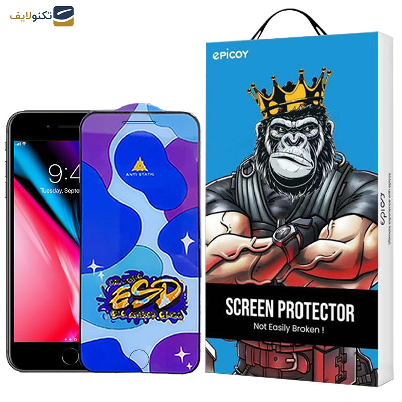 محافظ صفحه نمایش اپیکوی مدل Star ESD مناسب برای گوشی موبایل اپل iPhone 8 Plus/7 Plus/6 Plus/6s Plus محافظ صفحه نمایش اپیکوی مدل Star ESD مناسب برای گوشی موبایل اپل iPhone 8 Plus/7 Plus/6 Plus/6s Plus