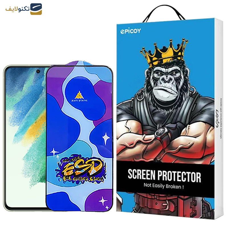 محافظ صفحه نمایش اپیکوی مدل Star ESD مناسب برای گوشی موبایل سامسونگ Galaxy S21 FE 5G محافظ صفحه نمایش اپیکوی مدل Star ESD مناسب برای گوشی موبایل سامسونگ Galaxy S21 FE 5G
