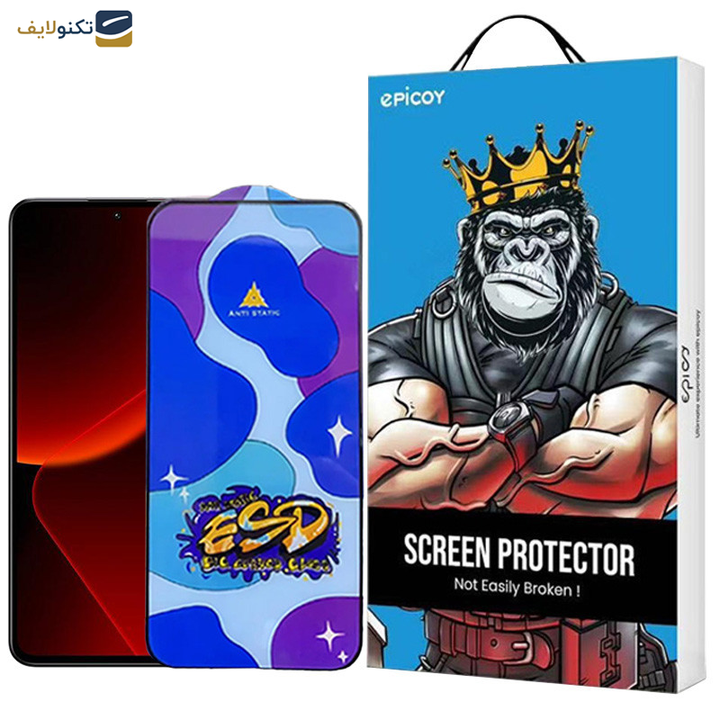 محافظ صفحه نمایش اپیکوی مدل Star ESD مناسب برای گوشی موبایل شیائومی 13T Pro/13T/12T Pro/12T/11T Pro/11T/Mi 10T Lite 5G محافظ صفحه نمایش اپیکوی مدل Star ESD مناسب برای گوشی موبایل شیائومی 13T Pro/13T/12T Pro/12T/11T Pro/11T/Mi 10T Lite 5G