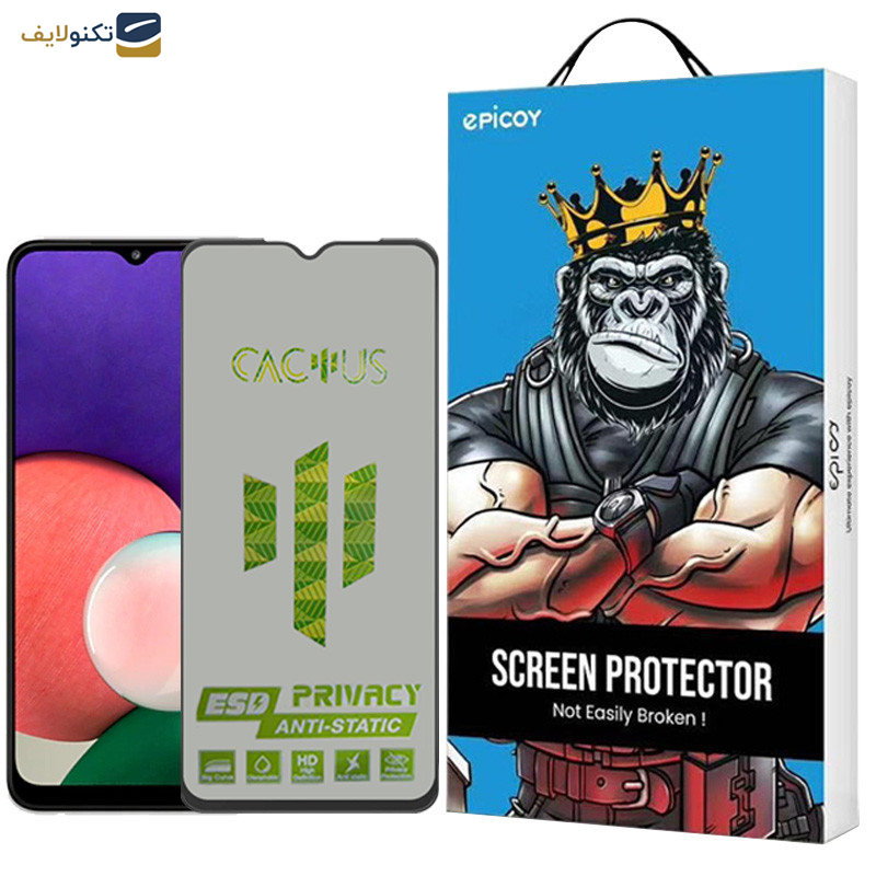محافظ صفحه نمایش حریم شخصی اپیکوی مدل Cactus-ESD-Privacy مناسب برای گوشی موبایل سامسونگ Galaxy A22 5G/F42 5G محافظ صفحه نمایش حریم شخصی اپیکوی مدل Cactus-ESD-Privacy مناسب برای گوشی موبایل سامسونگ Galaxy A22 5G/F42 5G