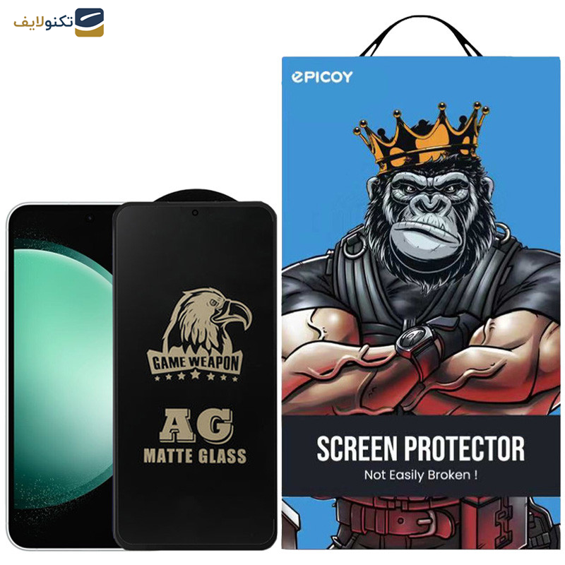 محافظ صفحه نمایش مات اپیکوی مدل Weapon مناسب برای گوشی موبایل سامسونگ Galaxy S23 FE/A54 محافظ صفحه نمایش مات اپیکوی مدل Weapon مناسب برای گوشی موبایل سامسونگ Galaxy S23 FE/A54