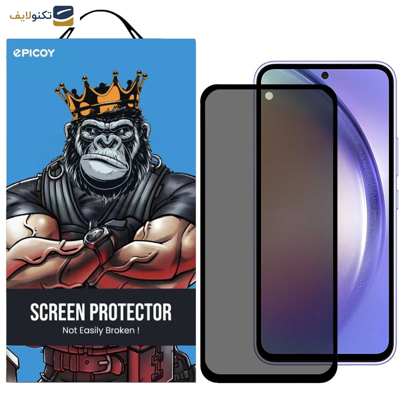 محافظ صفحه نمایش حریم شخصی اپیکوی مدل 007 Secret مناسب برای گوشی موبایل سامسونگ Galaxy A54 / S23 FE محافظ صفحه نمایش حریم شخصی اپیکوی مدل 007 Secret مناسب برای گوشی موبایل سامسونگ Galaxy A54 / S23 FE