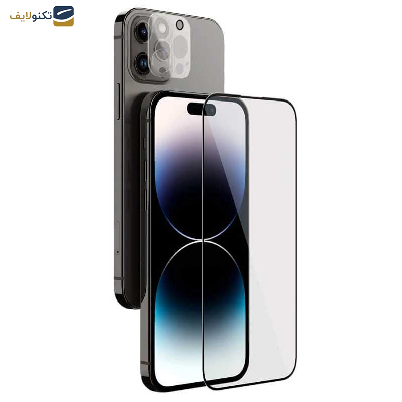 محافظ صفحه نمایش نیلکین مدل Amazing 2-in-1 HD مناسب برای گوشی موبایل اپل iPhone 15 Pro max / 14 Pro max به همراه محافظ لنز دوربین محافظ صفحه نمایش نیلکین مدل Amazing 2-in-1 HD مناسب برای گوشی موبایل اپل iPhone 15 Pro max / 14 Pro max به همراه محافظ لنز دوربین