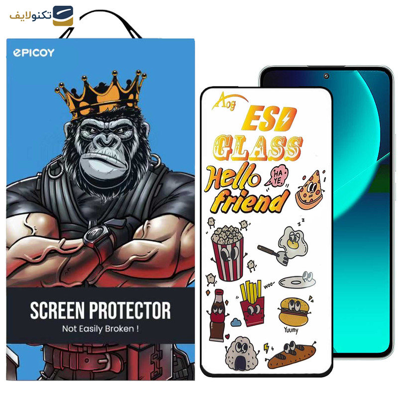 محافظ صفحه نمایش اپیکوی مدل ESD 2023 مناسب برای گوشی موبایل شیائومی 13T Pro / 13T / Redmi K60 Ultra محافظ صفحه نمایش اپیکوی مدل ESD 2023 مناسب برای گوشی موبایل شیائومی 13T Pro / 13T / Redmi K60 Ultra