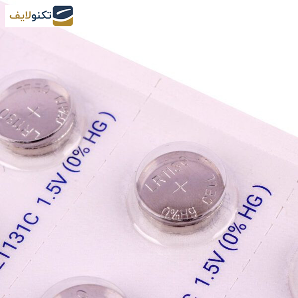 باتری سکه ای وریتی مدل AG10 بسته 10 عددی باتری سکه ای وریتی مدل AG10 بسته 10 عددی