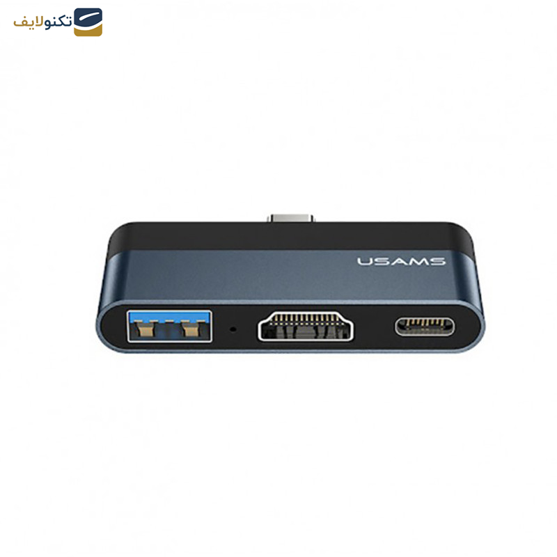 هاب 3 پورت USB-C یوسمز مدل US-SJ492 هاب 3 پورت USB-C یوسمز مدل US-SJ492