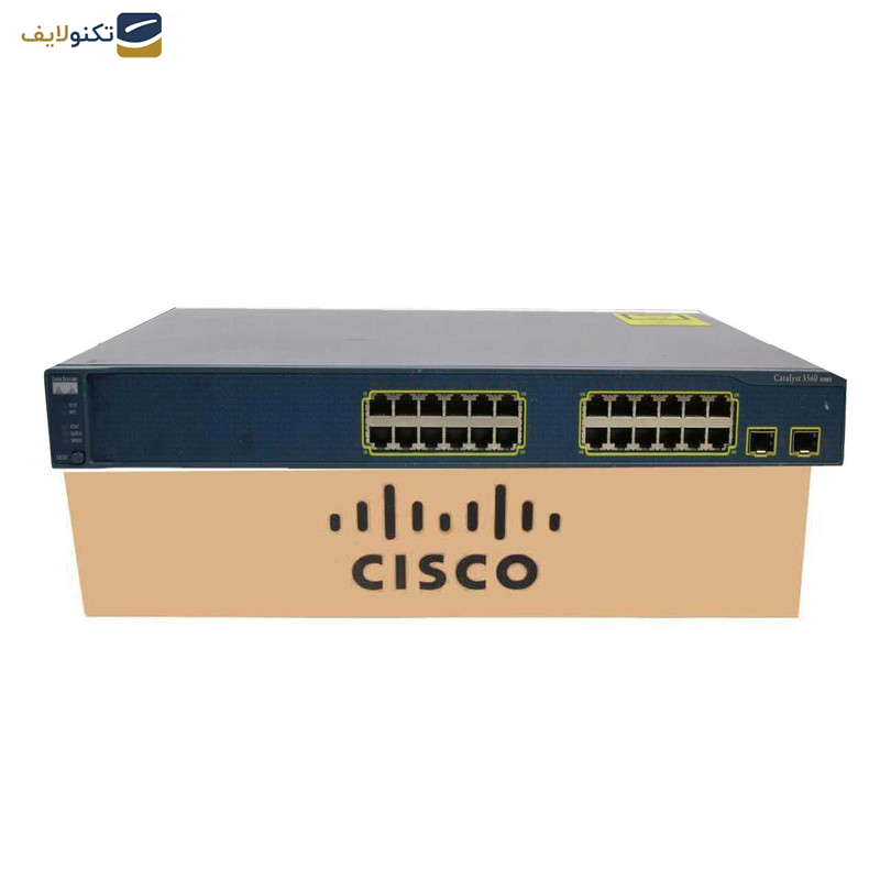 سوییچ 24 پورت سیسکو مدل WS-C3560-24TS-S سوییچ 24 پورت سیسکو مدل WS-C3560-24TS-S