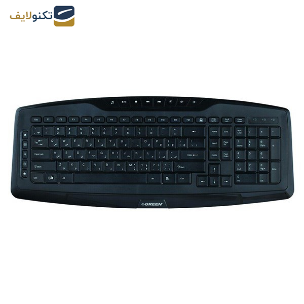کیبورد گرین مدل GK-501 با حروف فارسی کیبورد گرین مدل GK-501 با حروف فارسی