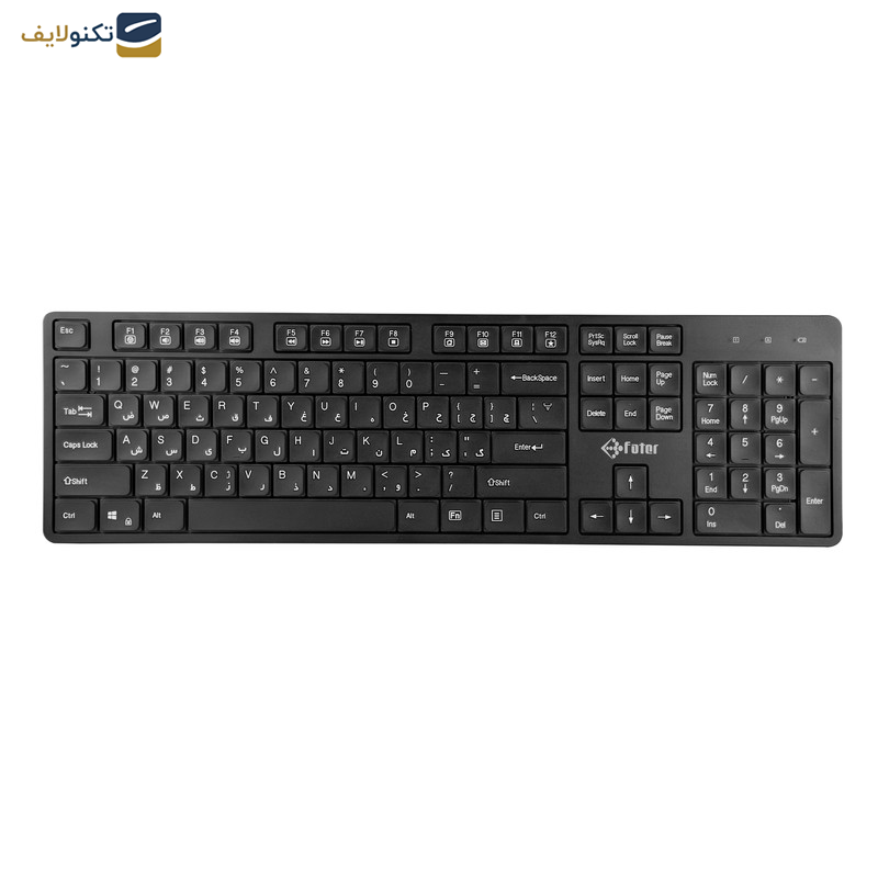 کیبورد فاطر مدل KWN-5100B کیبورد فاطر مدل KWN-5100B