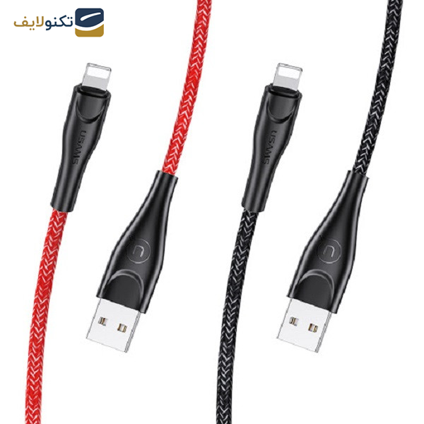 کابل تبدیل USB به لایتنینگ یوسمز مدل US-SJ397 U41 طول 3 متر کابل تبدیل USB به لایتنینگ یوسمز مدل US-SJ397 U41 طول 3 متر