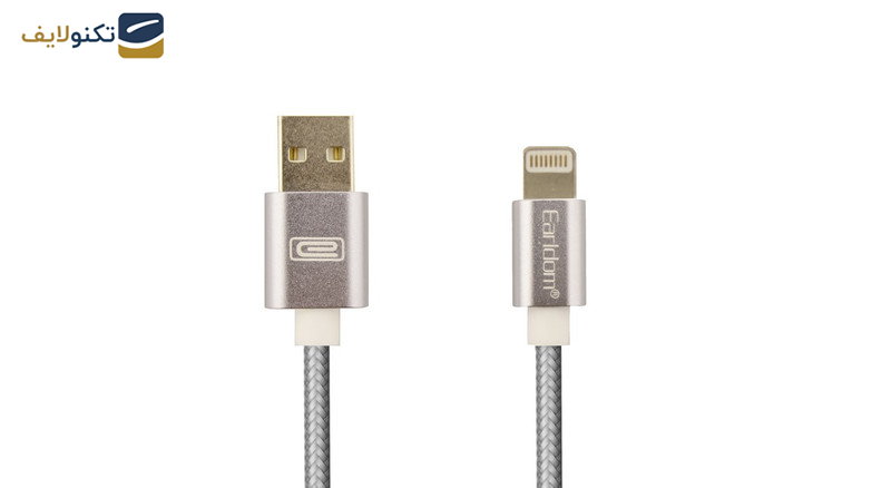 کابل تبدیل USB به لایتنینگ ارلدام مدل ET-011I طول 3 متر کابل تبدیل USB به لایتنینگ ارلدام مدل ET-011I طول 3 متر