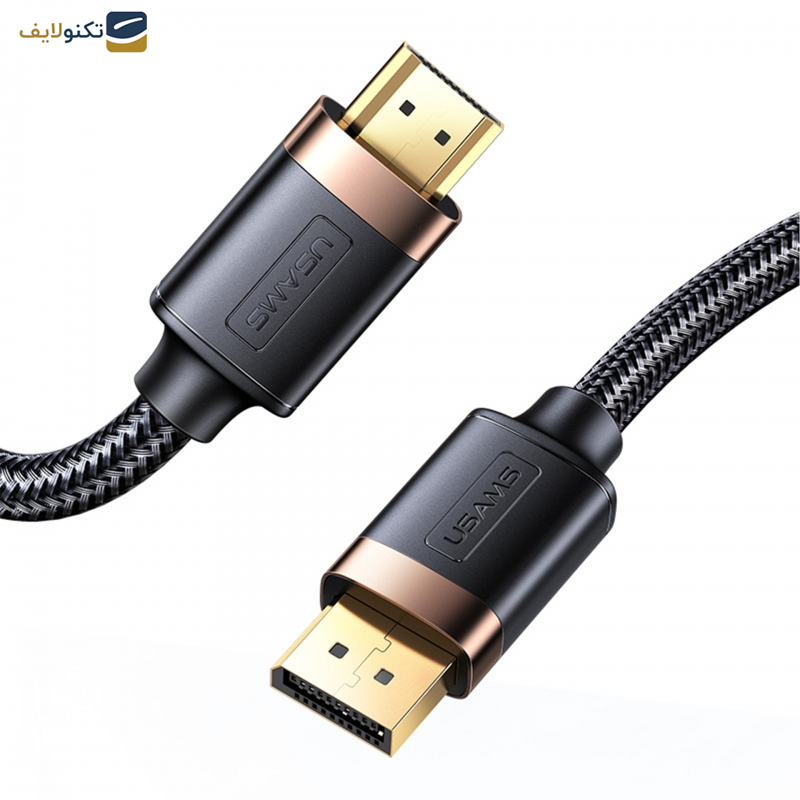 کابل Display Port به HDMI یوسمز کد sj530 طول 2 متر کابل Display Port به HDMI یوسمز کد sj530 طول 2 متر
