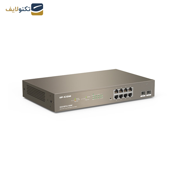 سوییچ 8 پورت آی پی کام مدل G3310P-8-150W سوییچ 8 پورت آی پی کام مدل G3310P-8-150W