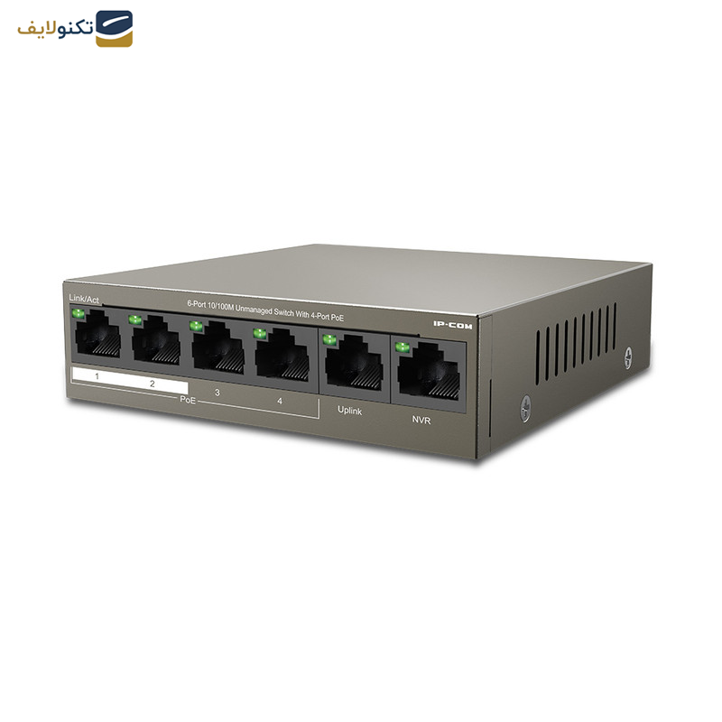 سوییچ 6 پورت آی پی کام مدل F1106P-4-63W سوییچ 6 پورت آی پی کام مدل F1106P-4-63W