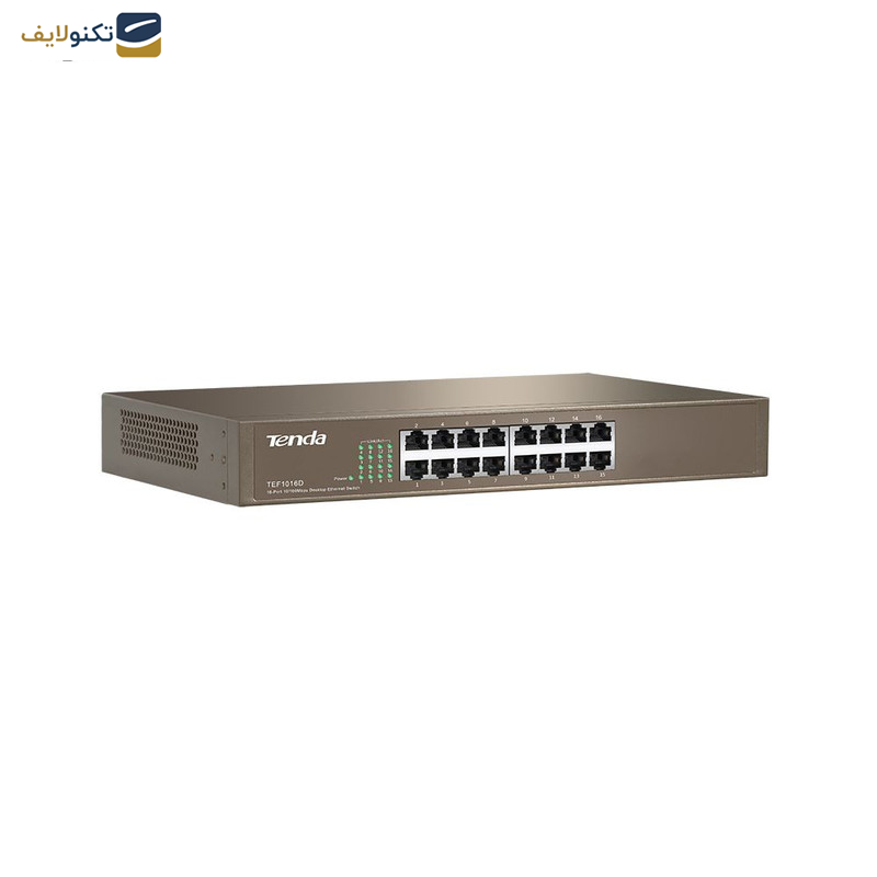 سوییچ 16 پورت تندا مدل TEF1016D سوییچ 16 پورت تندا مدل TEF1016D