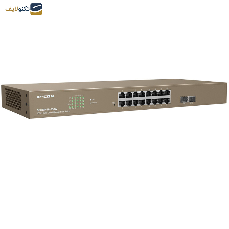 سوییچ 16 پورت مدیریتی آی پی کام مدل G3318P-16-250W سوییچ 16 پورت مدیریتی آی پی کام مدل G3318P-16-250W