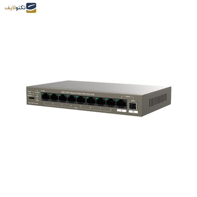 سوییچ 10پورت PoE تندا مدل TEG1110PF-8-102W سوییچ 10پورت PoE تندا مدل TEG1110PF-8-102W