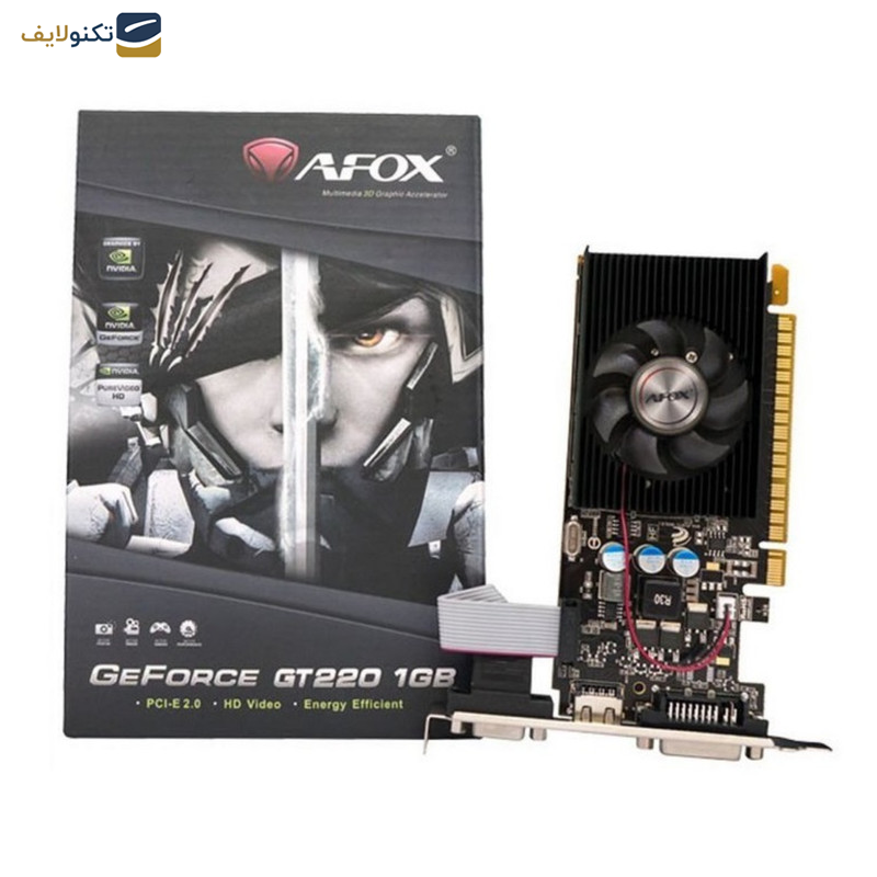 کارت گرافیک ای فاکس مدل GEFORC GT220 1GB DDR3 کارت گرافیک ای فاکس مدل GEFORC GT220 1GB DDR3
