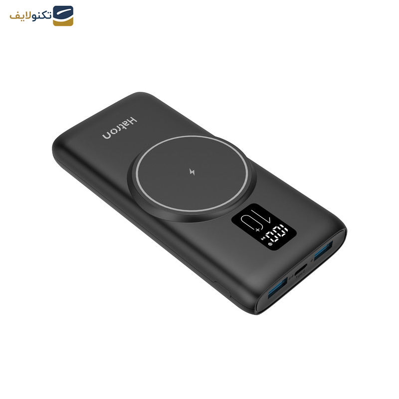 پاوربانک وایرلس هترون مدل HPB 1090 PQ ظرفیت 10000میلی آمپر ساعت پاوربانک وایرلس هترون مدل HPB 1090 PQ ظرفیت 10000میلی آمپر ساعت