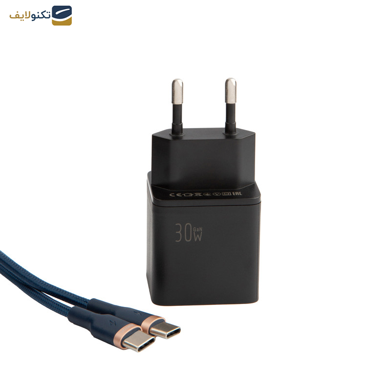 شارژر دیواری 30 وات هترون مدل HWC 2301 PQ GaN شارژر دیواری 30 وات هترون مدل HWC 2301 PQ GaN