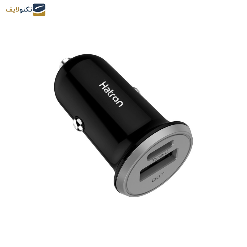 شارژر فندکی 18 وات هترون مدل HCC2181PQ به همراه کابل USB-C شارژر فندکی 18 وات هترون مدل HCC2181PQ به همراه کابل USB-C