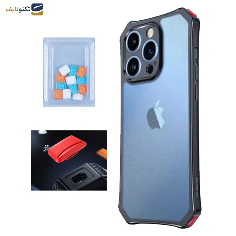 کاور اپیکوی مدل Xundd Arris مناسب برای گوشی موبایل اپل iPhone 13 Pro به همراه بلوک کاور اپیکوی مدل Xundd Arris مناسب برای گوشی موبایل اپل iPhone 13 Pro به همراه بلوک