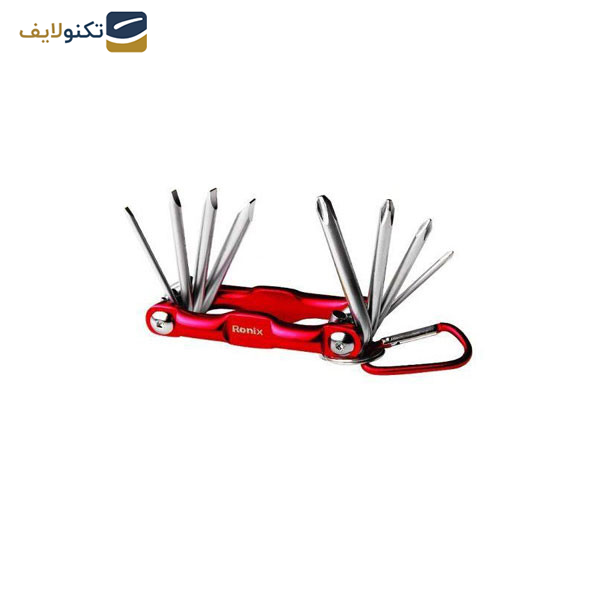 مجموعه 8 عددی پیچ گوشتی تاشو رونیکس مدل RH-2901