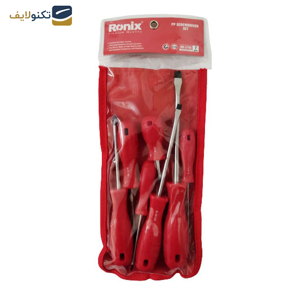 پیچ گوشتی رونیکس مدل RH-2705 مجموعه 7عددی پیچ گوشتی رونیکس مدل RH-2705 مجموعه 7عددی