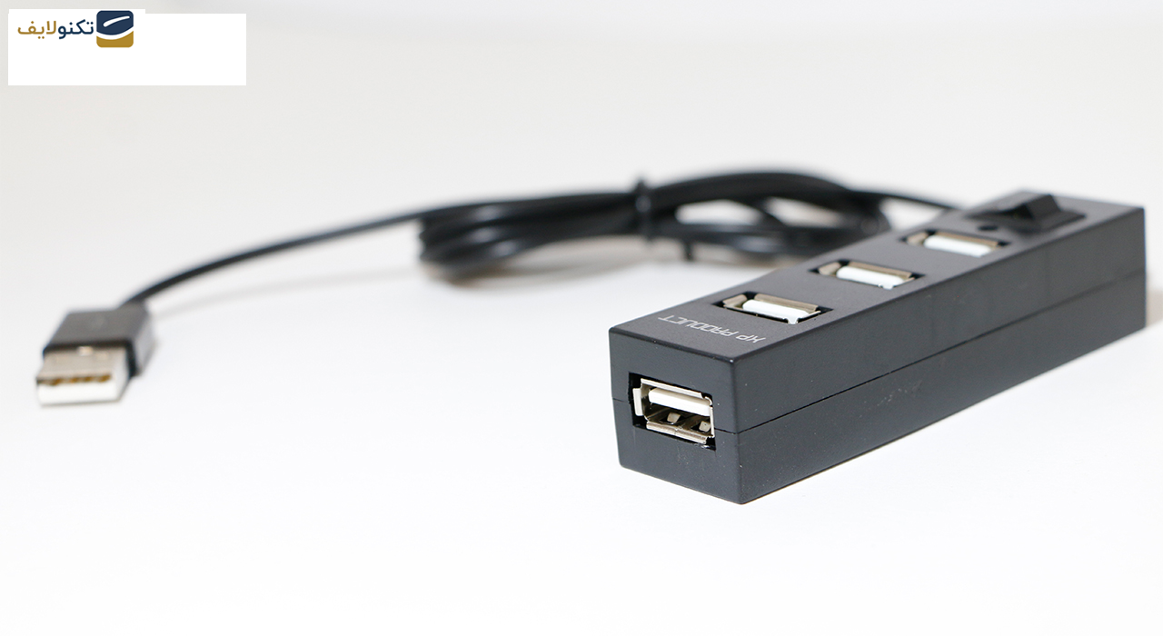 هاب 4 پورت USB 2.0 ایکس پی پروداکت مدل H806 هاب 4 پورت USB 2.0 ایکس پی پروداکت مدل H806
