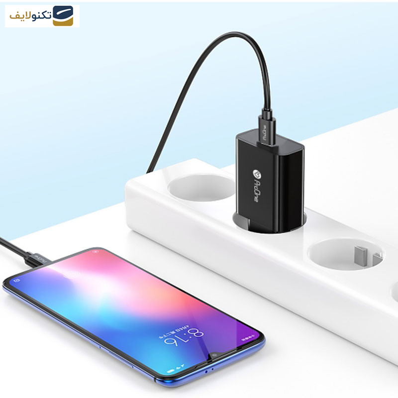 شارژر دیواری پرووان مدل PWC501 به همراه کابل USB-C شارژر دیواری پرووان مدل PWC501 به همراه کابل USB-C