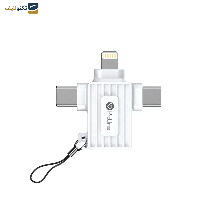 مبدل لایتنینگ به USB-C / USB / micro USB پرووان مدل PCO10 مبدل لایتنینگ به USB-C / USB / micro USB پرووان مدل PCO10