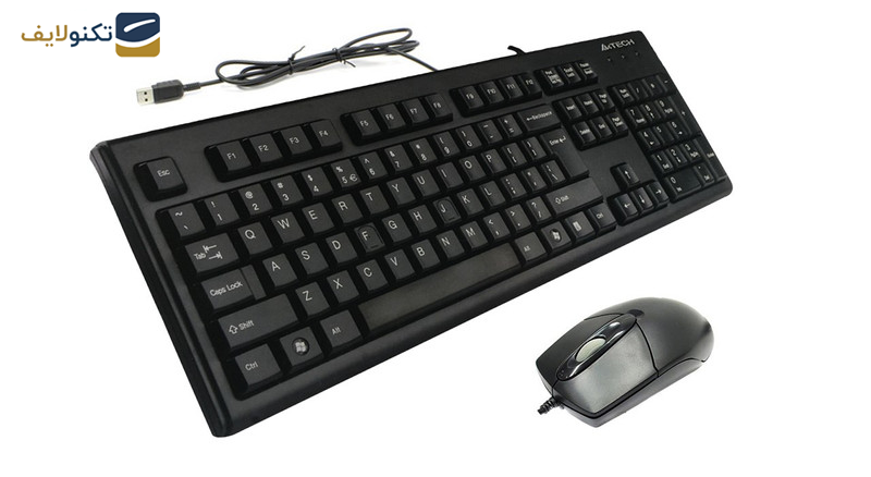 کیبورد و ماوس ای فورتک مدل KR-8372 کیبورد و ماوس ای فورتک مدل KR-8372