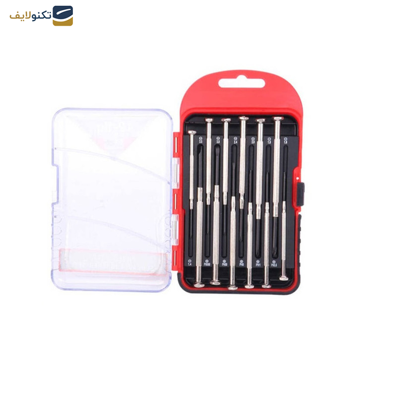 مجموعه 12 عددی پیچ گوشتی ساعتی RH-2713 مجموعه 12 عددی پیچ گوشتی ساعتی RH-2713