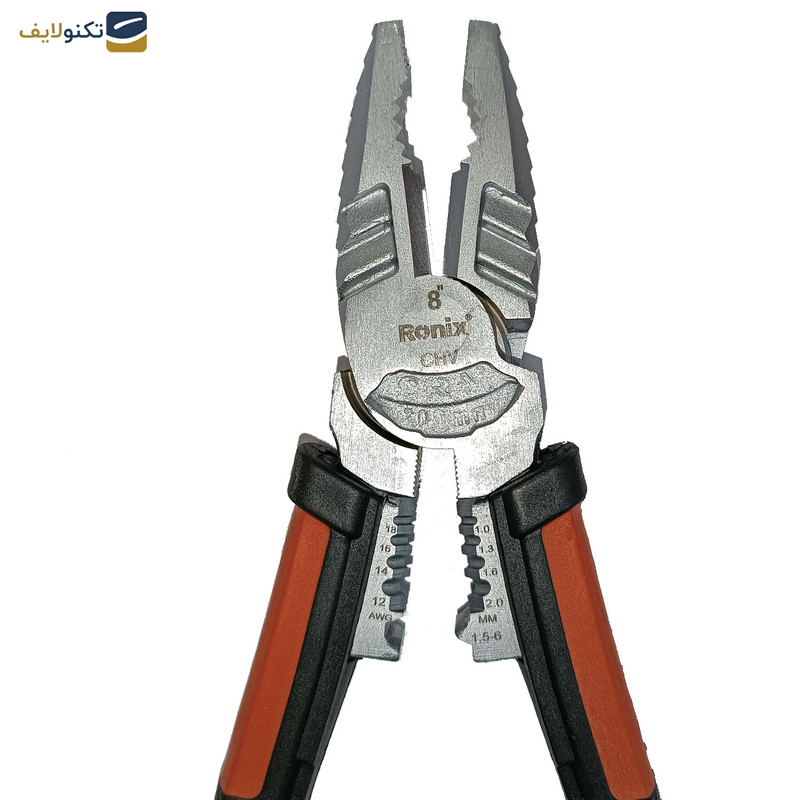 انبردست رونیکس مدل RH-1193 سایز 8 انبردست رونیکس مدل RH-1193 سایز 8