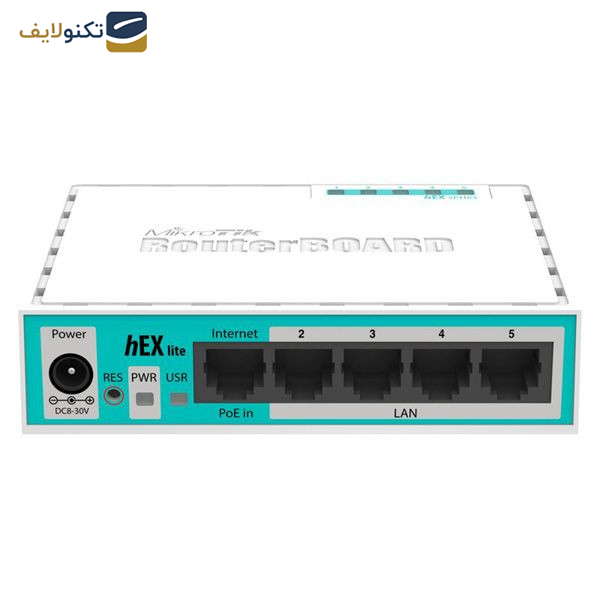 روتر میکروتیک مدل RB 750-R2 HEX Lite روتر میکروتیک مدل RB 750-R2 HEX Lite