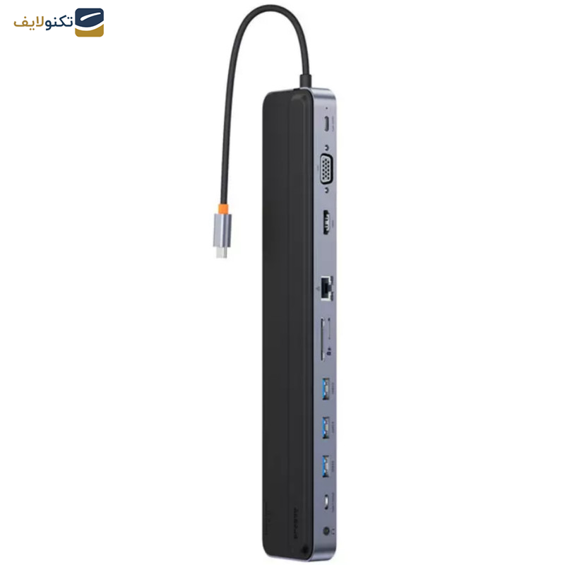 هاب 11 پورت USB-C باسئوس مدل WKSX030013 هاب 11 پورت USB-C باسئوس مدل WKSX030013