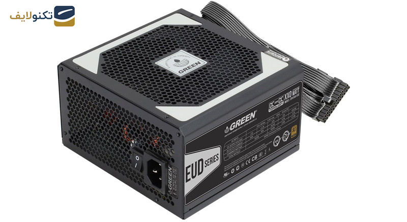 منبع تغذیه کامپیوتر گرین مدل GP480A-EUD منبع تغذیه کامپیوتر گرین مدل GP480A-EUD
