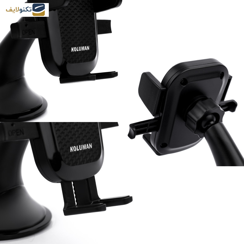 پایه نگهدارنده گوشی موبایل کلومن مدل K-HD038 پایه نگهدارنده گوشی موبایل کلومن مدل K-HD038