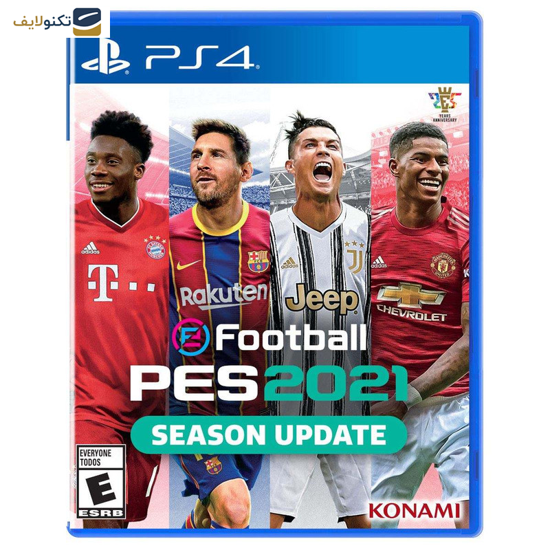 بازی pes 2021 مخصوص Ps4