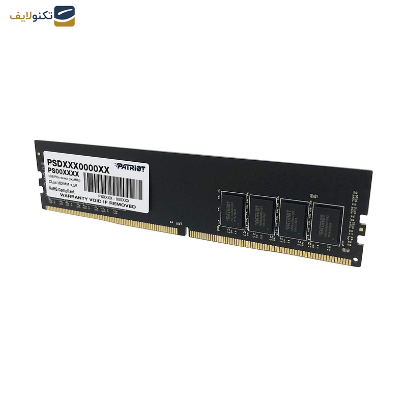 رم دسکتاپ DDR4 تک کاناله 2666 مگاهرتز CL19 پتریوت مدل psd48g266681 ظرفیت 8 گیگابایت رم دسکتاپ DDR4 تک کاناله 2666 مگاهرتز CL19 پتریوت مدل psd48g266681 ظرفیت 8 گیگابایت