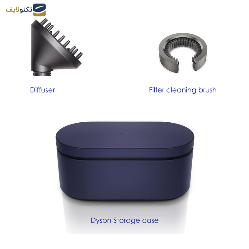 سشوار برس دار حالت دهنده دایسون مدل Airwrap HS05 Complete سشوار برس دار حالت دهنده دایسون مدل Airwrap HS05 Complete