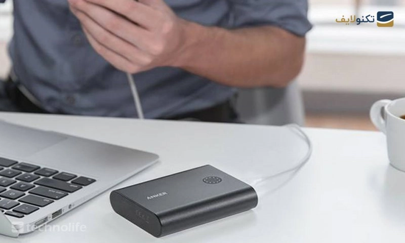 پاوربانک انکر مدل A1316 PowerCore Plus With Quick Charge 3.0 با ظرفیت 13400 میلی آمپر ساعت