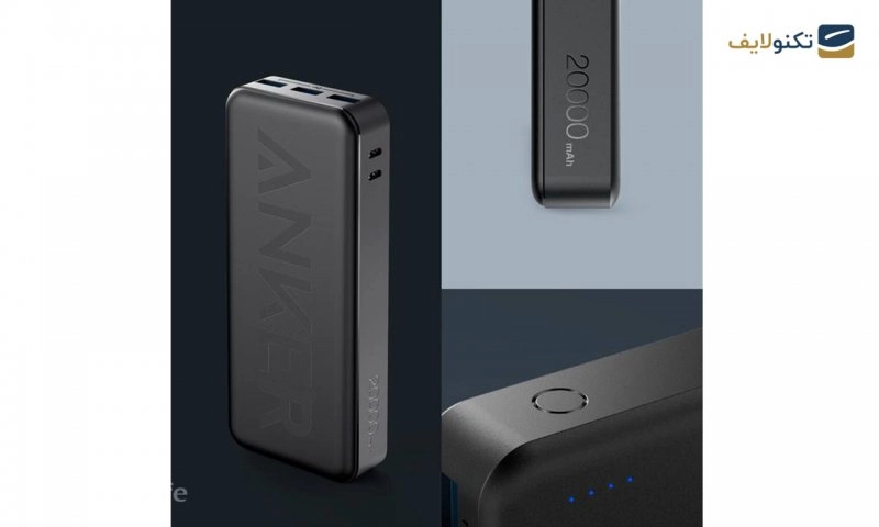 پاوربانک انکر مدل A1273 PowerCore Elite با ظرفیت 20000 میلی آمپر ساعت