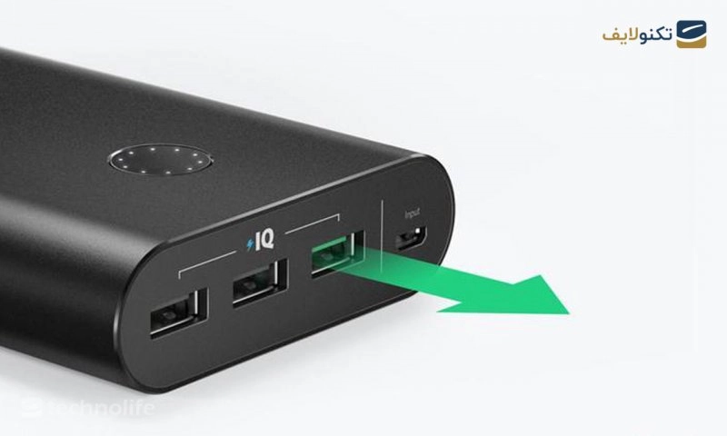پاوربانک انکر مدل A1374 PowerCore Plus با ظرفیت 26800 میلی آمپر ساعت