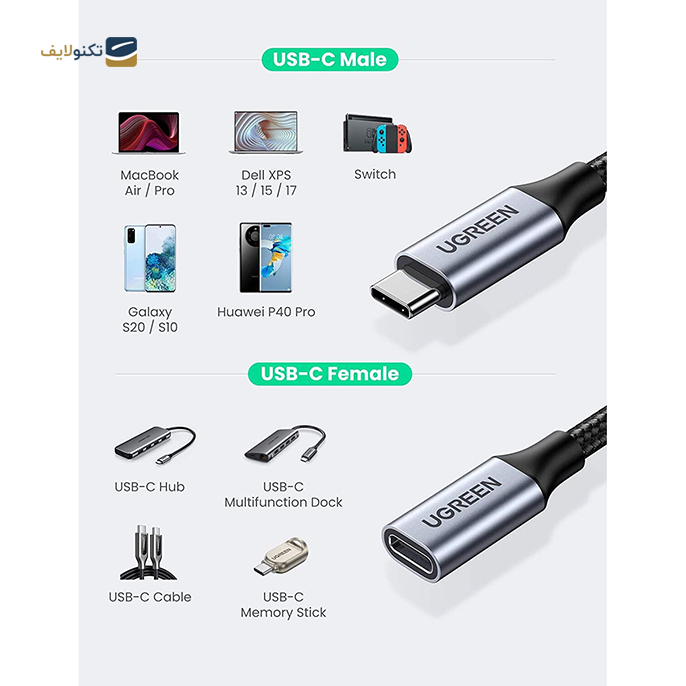 gallery-کابل تبدیل نری به مادگی USB-C یوگرین US372 مدل 30205 طول 1 متر افزایش طول-gallery-0-TLP-11199_32984d00-badf-4971-ba1f-72afe97fa75d.png gallery-کابل تبدیل نری به مادگی USB-C یوگرین US372 مدل 30205 طول 1 متر افزایش طول-gallery-0-TLP-11199_32984d00-badf-4971-ba1f-72afe97fa75d.png